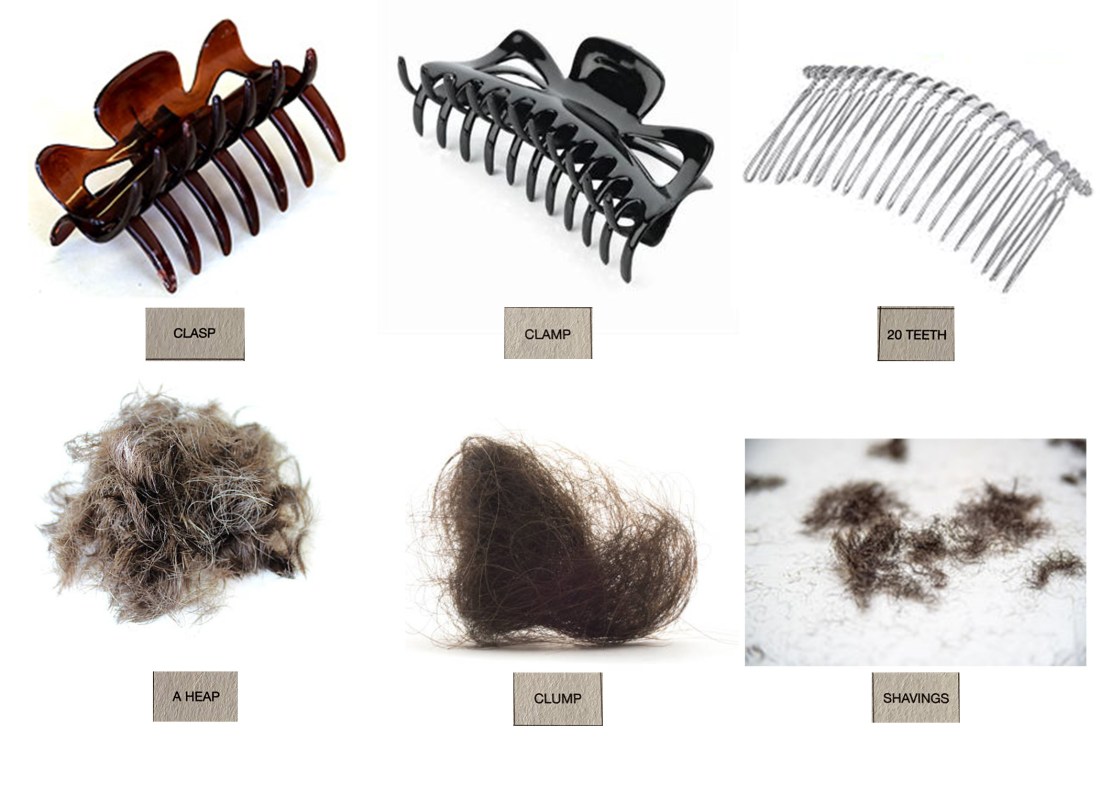 Clasp Clamp 20 Teeth Heap Clump Shavings