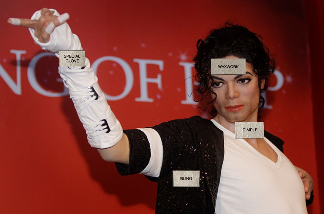 Glove Dimple Waxwork Bling